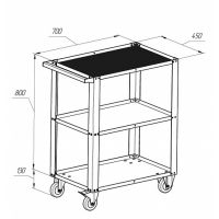 Тележка инструментальная ITC