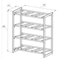 Стеллаж для воды СТЕЛМИС-12