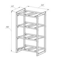 Стеллаж для воды СТЕЛМИС-8