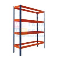 Стеллажи ПРОФИ Т (настил металл 450кг на полку)