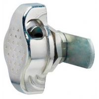 Петля под навесной замок с поворотной ручкой