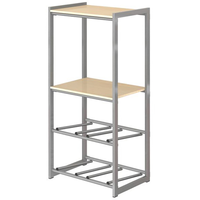 Стеллаж СТЕЛЛА КИТЧЕН для 4-х бутылей по 19 л и бытовой техники