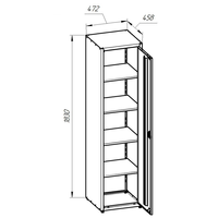 Шкаф NL-9 1830х472х458